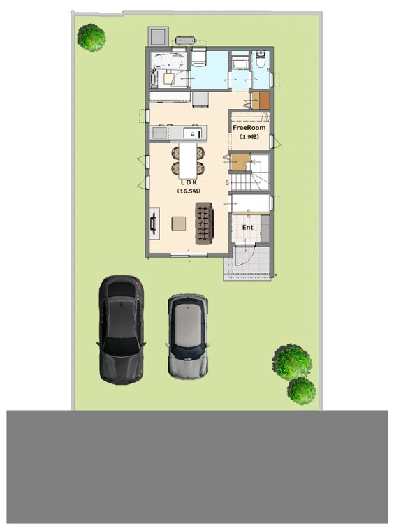 千曲市大字新田　新築戸建