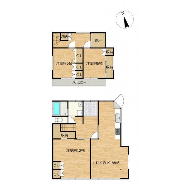 長野市大字富竹　中古戸建