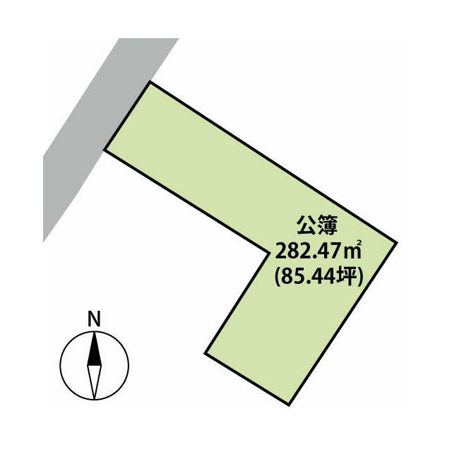 長野市大字長野岩石町　土地