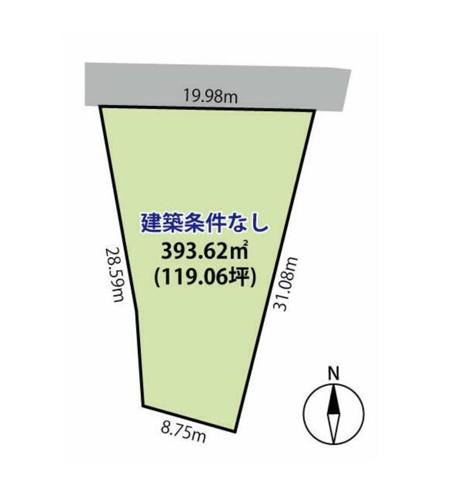 長野市篠ノ井小森　土地