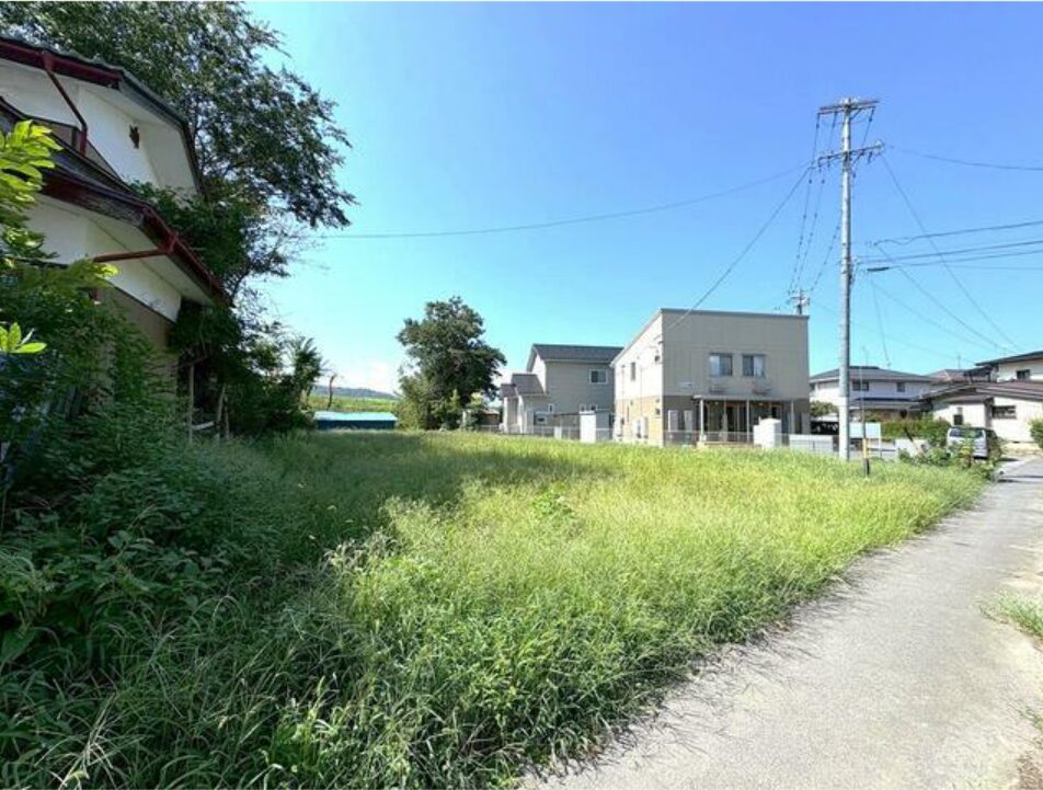 長野市篠ノ井小森 土地