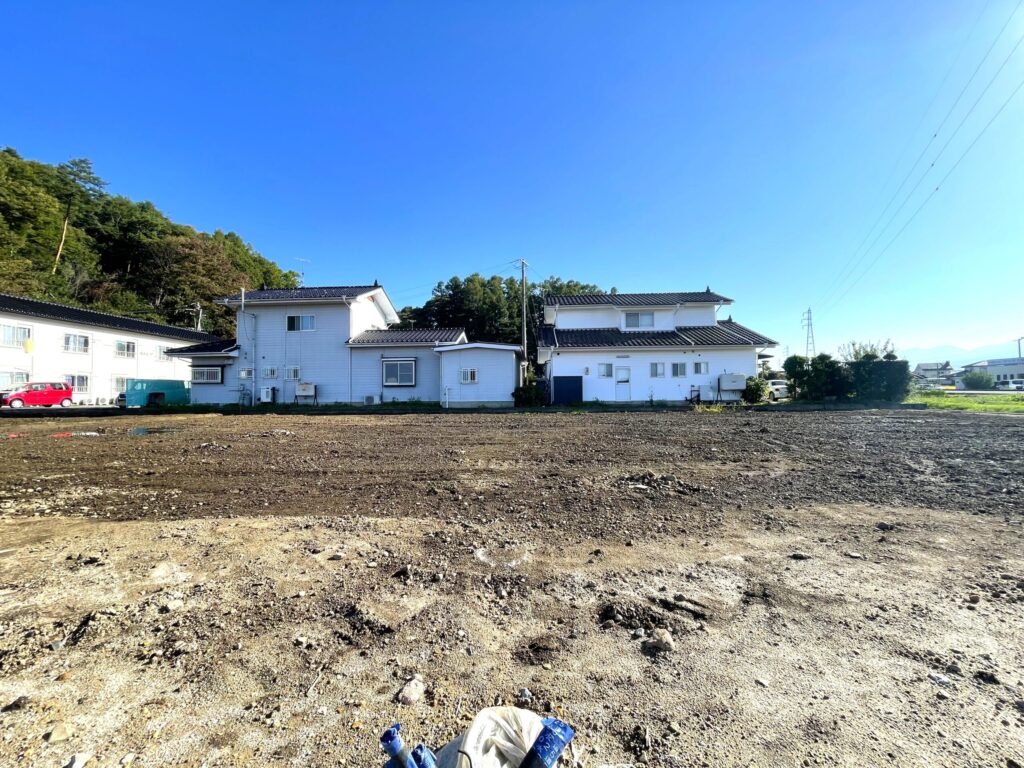 佐久市田口　３区画分譲