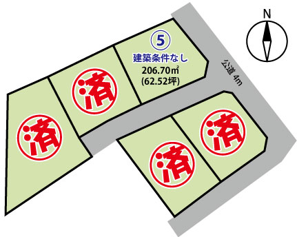 千曲市大字内川　土地