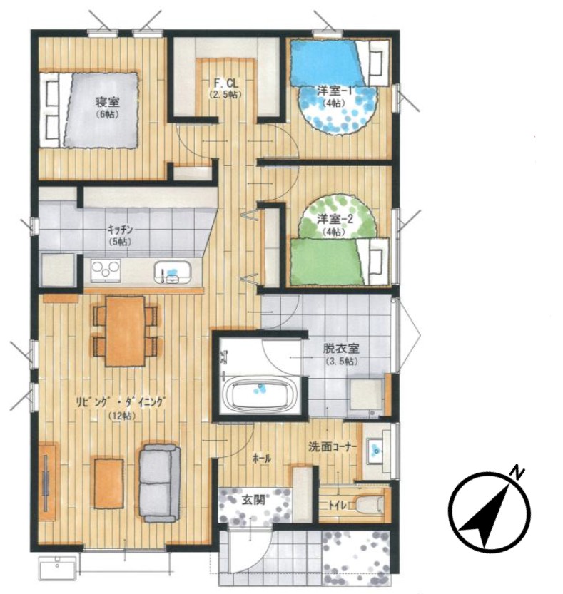 千曲市杭瀬下5丁目　新築戸建