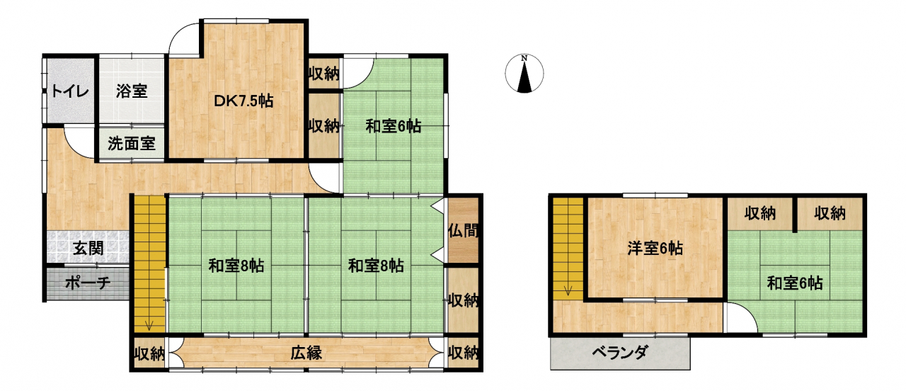 長野市若穂保科　中古戸建