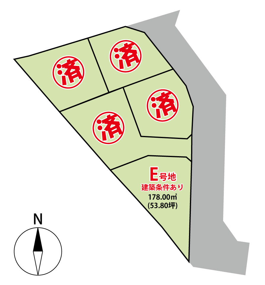 長野市篠ノ井布施高田　5区画分譲