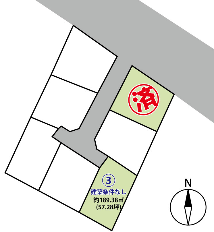 千曲市大字上徳間　2区画③
