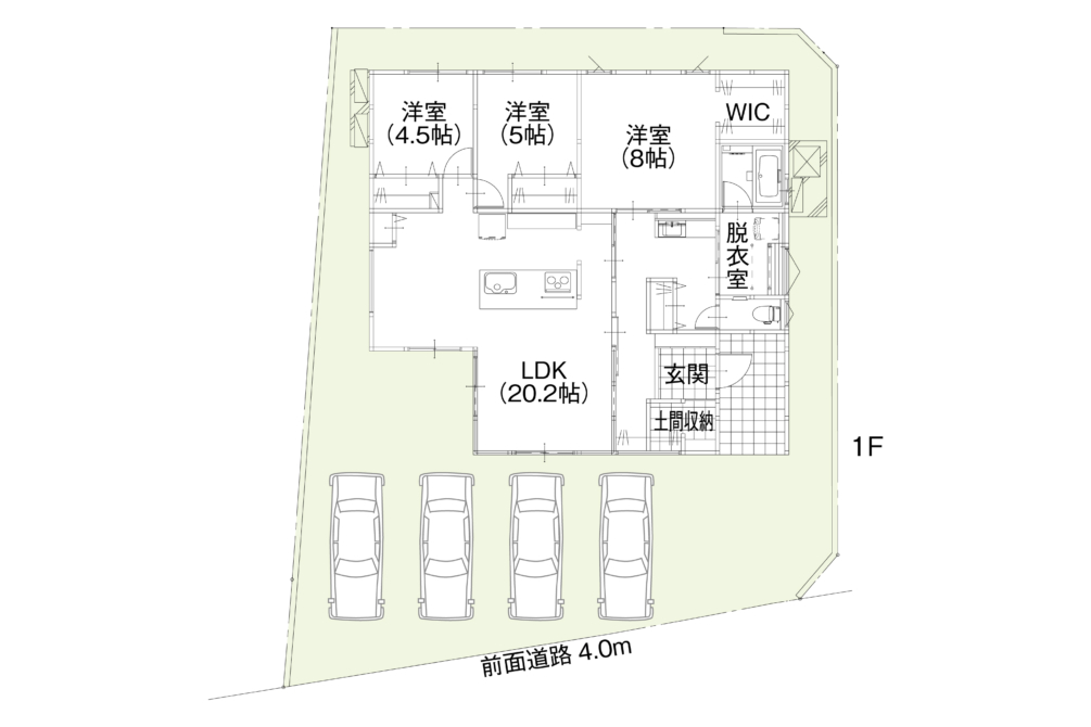 須坂市大字日滝 新築平屋建