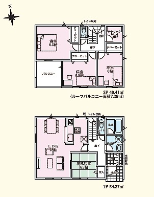 クレイドルガーデン東御市滋野第１　2号棟